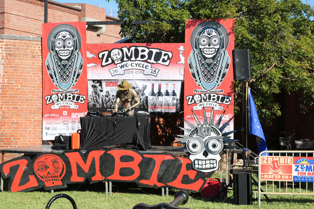 Zombie Bike Ride 2018 photo - Duval Street, Key West